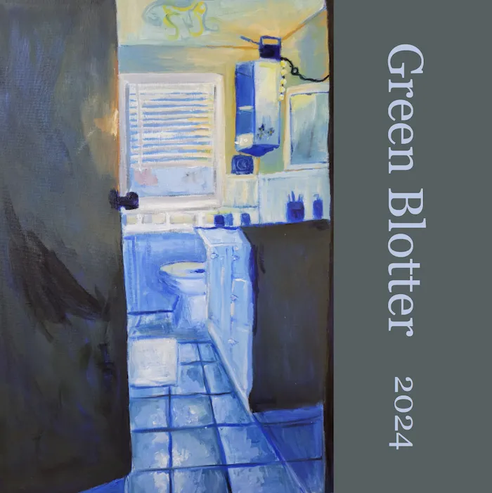 Cover of LVC Green Blotter 2024, student literary magazine