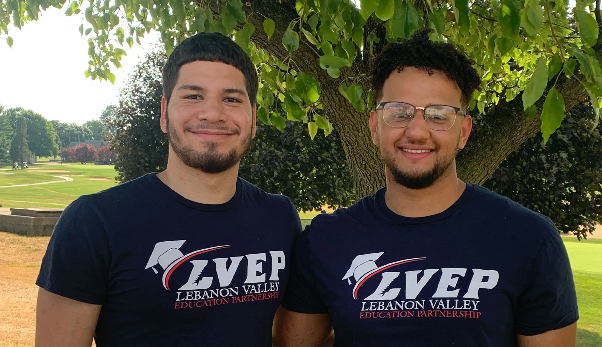 Miguel and Yan Rosario graduated from LVC as participants of the LVEP.