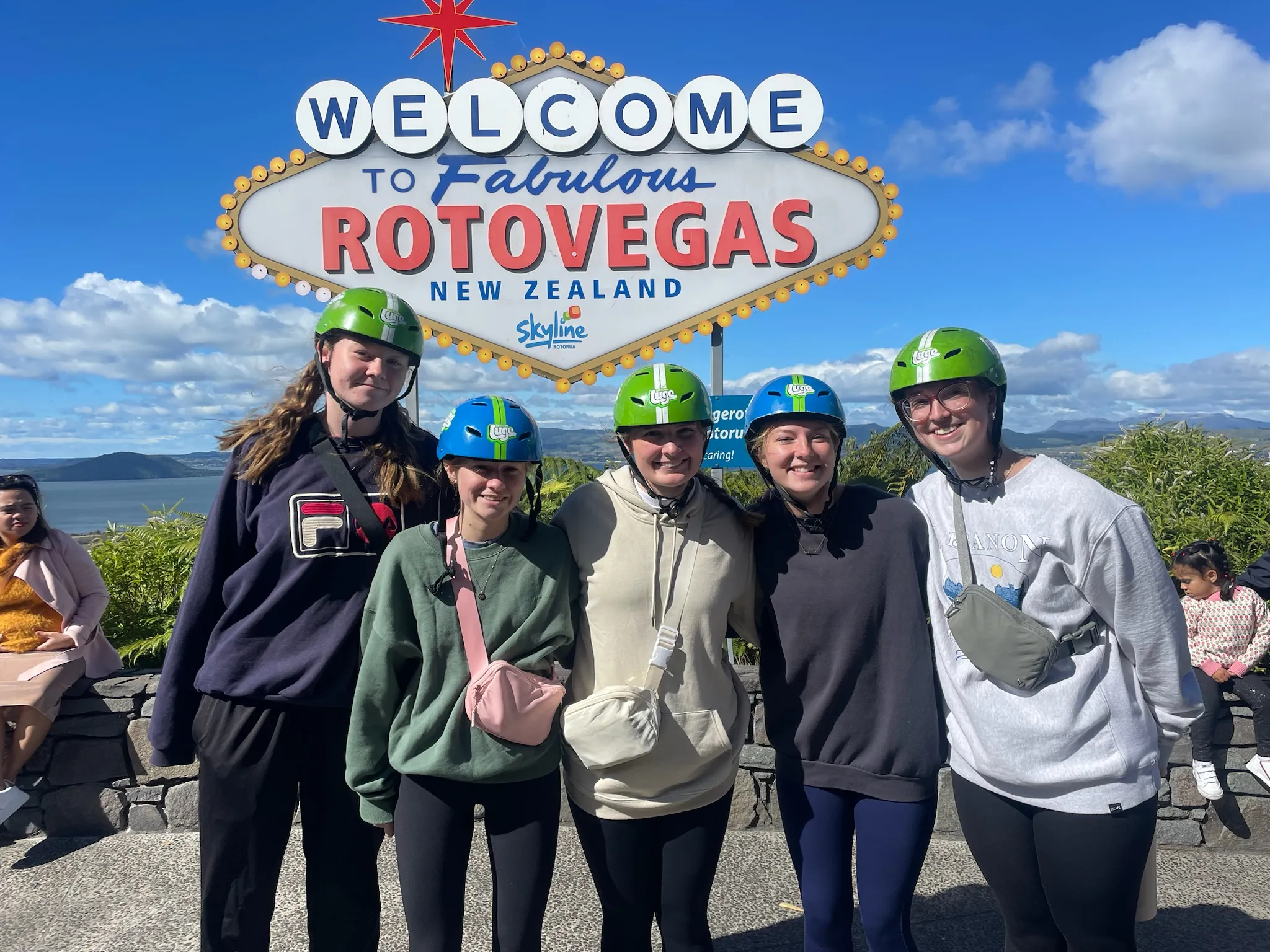 LVC student enjoy luge ride in New Zealand