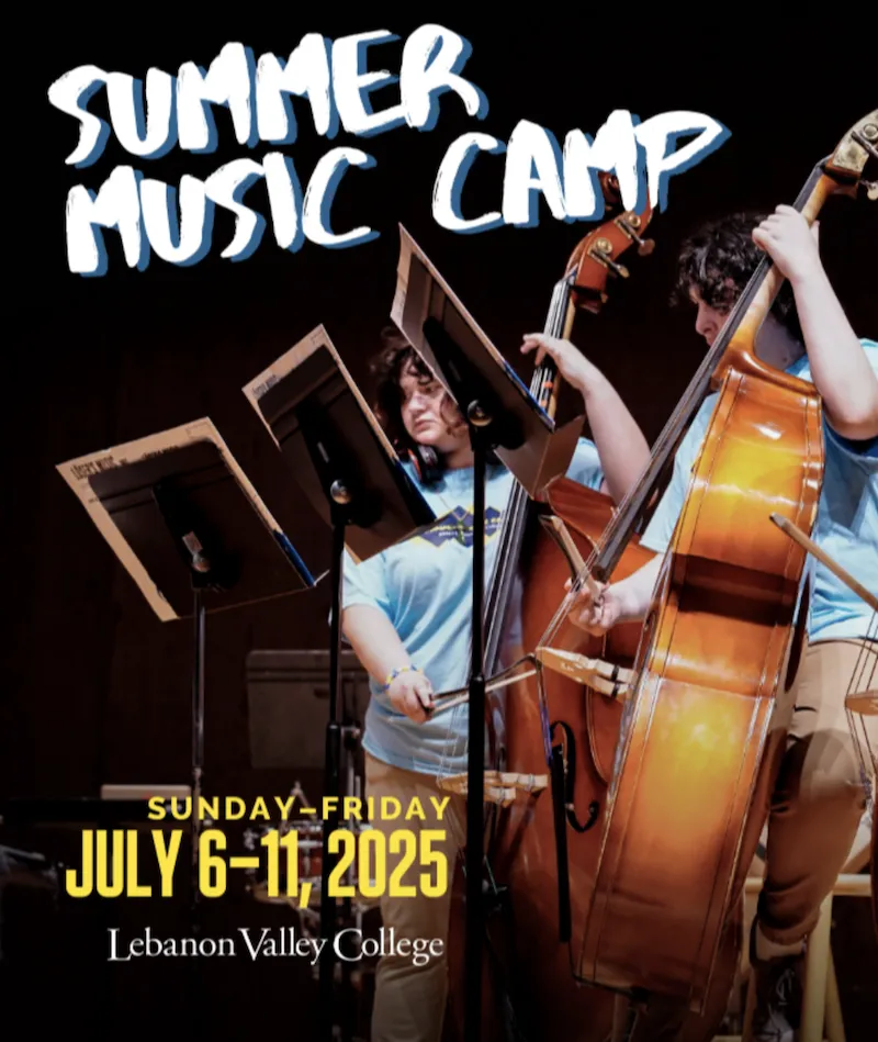 Orchestra students play during summer music camp